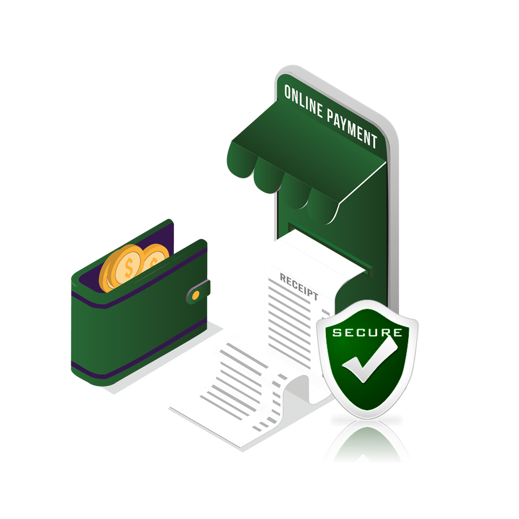 Versatile Payment Options and Security
